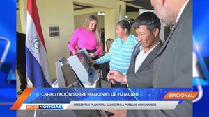 Presentan Plan de Capacitación sobre uso de máquinas de votación para pueblos originarios.