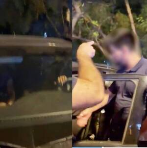Crónica / [VIDEO] Luego del escrache de la hijastra, habló el acompañante de la madrastra