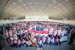 Emocionante abanderamiento de atletas paraguayos que competirán en los Juegos Odesur