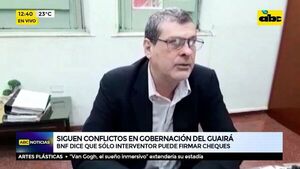 Siguen los conflictos en Gobernación del Guairá  - ABC Noticias - ABC Color