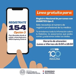 Habilitan Registro Nacional de Personas con Diabetes | 1000 Noticias