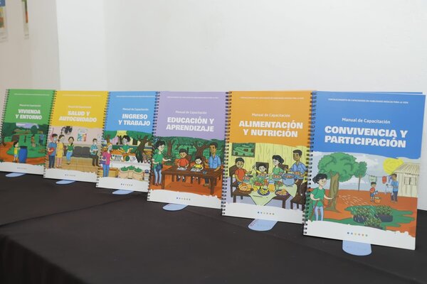 Lanzan manuales para fortalecer economía de beneficiarios de Tekoporã - trece