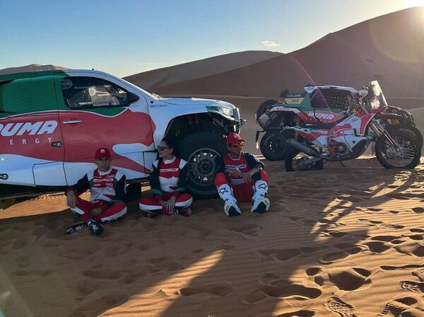 Andrea Lafarja ya está en Marruecos y Nasser Al-Attiyah prometió estar en el TCR 2023 - ABC Motor 360 - ABC Color