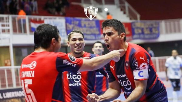 Cerro disfruta su pase a semis en la Libertadores de Futsal FIFA