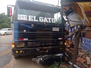 Un accidente de tránsito ocurrió en el centro de Pilar - Policiales - ABC Color