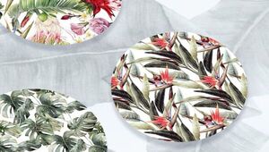 Eco Paper Design llama a la mesa con individuales hechos de material reforestado