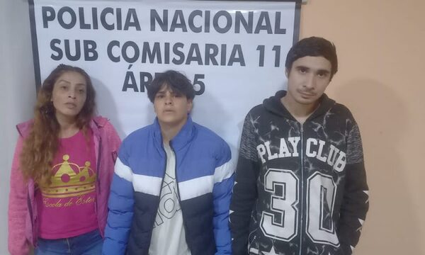 Atrapan a dos mujeres y un joven por robar mercaderías de comercio – Diario TNPRESS