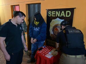 SENAD captura a micro distribuidor de cocaína en Concepción