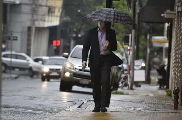 Jueves fresco y con lluvias dispersas, anuncia Meteorología - Noticiero Paraguay
