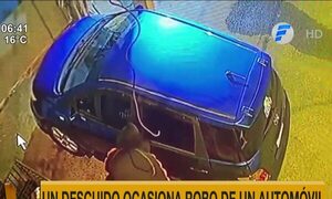 Descuido ocasiona robo de automóvil en Fernando de la Mora | Telefuturo