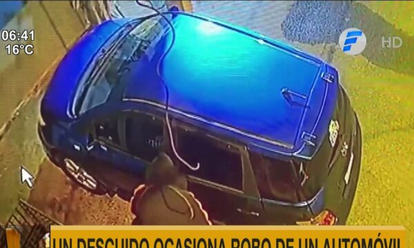 Descuido ocasiona robo de automóvil en Fernando de la Mora | Telefuturo