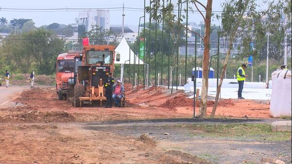 Odesur: apuran trabajos en sedes, mientras “invitan” a la prensa a no mostrar obras inconclusas - Nacionales - ABC Color