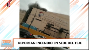 Reportan incendio en el depósito del TSJE - Megacadena — Últimas Noticias de Paraguay