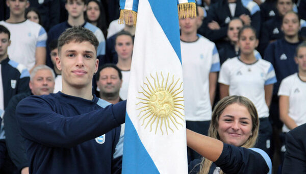Presidente argentino despide a deportistas que parten a Juegos Suramericanos - El Independiente