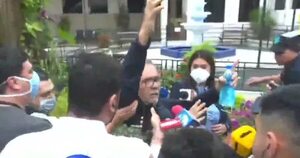 Incendio en TSJE: Wagner “pide la cabeza” de Jaime Bestard y se generan incidentes con su presencia - Nacionales - ABC Color
