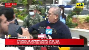 Incidentes entre funcionarios de la Justicia Electoral y el exsenador del PLRA Luis Alberto Wagner - Ensiestados - ABC Color