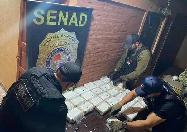 Incautan 35 kilos de cocaína de una vivienda en Concepción - PDS RADIO