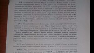Destituyen a Miguel Iturburo del TSJE