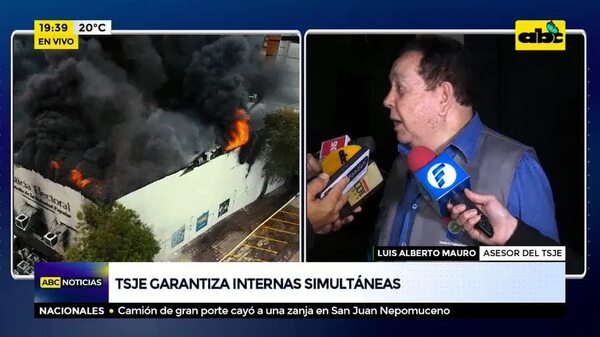 TSJE garantiza internas simultáneas - ABC Noticias - ABC Color