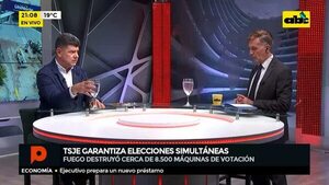 Efrain Alegre habla del incendio en la sede del TSJE - ABC Noticias - ABC Color