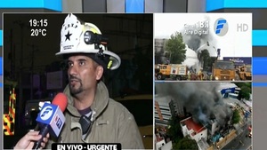 Bomberos logran controlar siniestro en el TSJE - Paraguaype.com