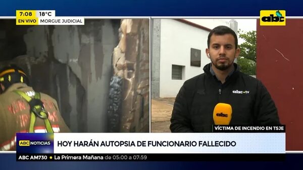 Hoy harán autopsia de funcionario fallecido - ABC Noticias - ABC Color