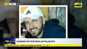 Incendio en TSJE deja un funcionario fallecido  - ABC Noticias - ABC Color