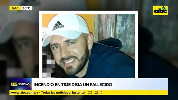 Incendio en TSJE deja un funcionario fallecido - ABC Noticias - ABC Color