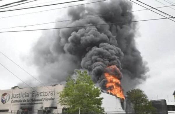 Incendio en TSJE dejó un fallecido - San Lorenzo Hoy