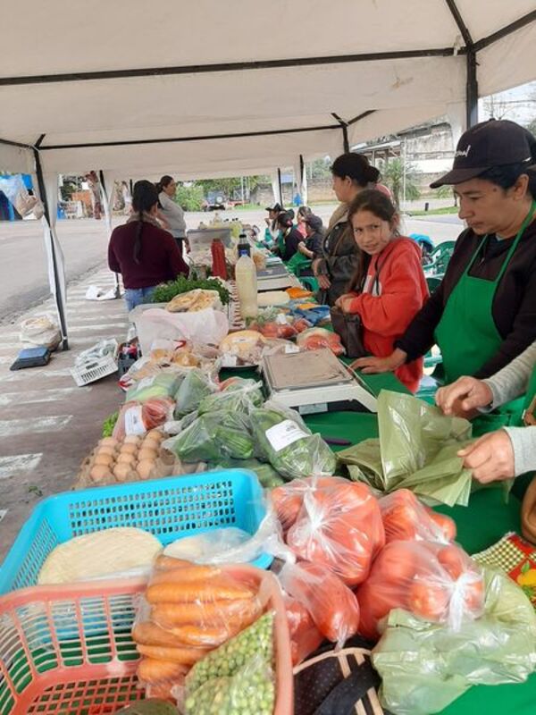 FERIA DE PRODUCTORES FRENTE A LA ANDE EN EL CENTRO DE SANTANÍ - La Voz del Norte