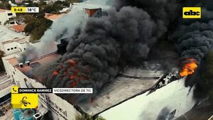 El día después del incendio en el TSJE - ABC Noticias - ABC Color