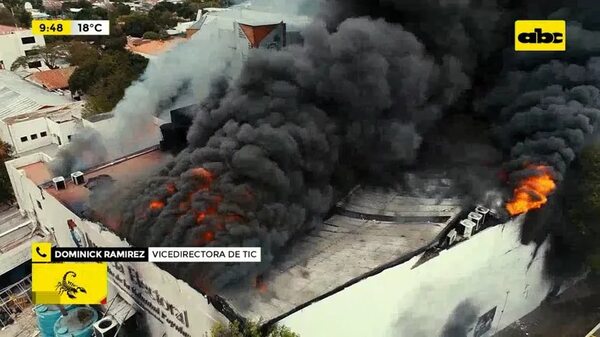 El día después del incendio en el TSJE - ABC Noticias - ABC Color