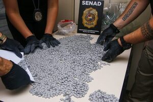Senad interceptó más de 9.500 dosis de éxtasis provenientes de Alemania