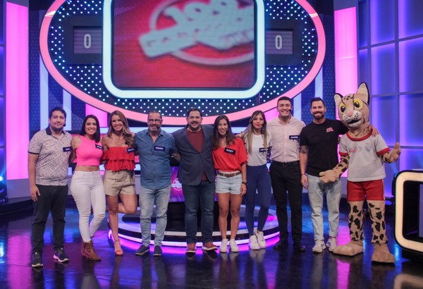 Team LMU vs. Odesur 2022 alegraron la noche de famosos en ”100 Paraguayos Dicen” - trece