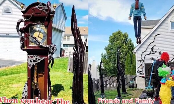 Familia se adelanta a Halloween y decora su casa al estilo ‘Stranger Things’