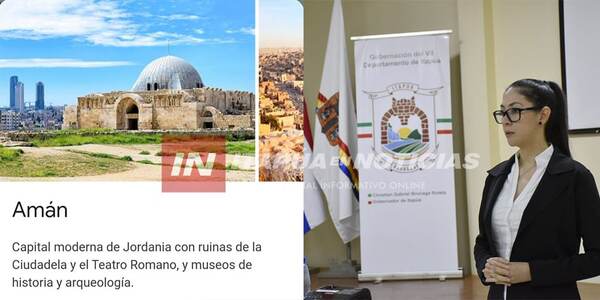 DE ITAPÚA A JORDANIA, JOVEN VIAJA PARA INTERCAMBIO EDUCATIVO