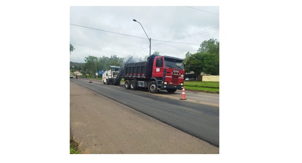 Avanza las obras de rehabilitación del tramo Azotey – Pedro Juan Caballero