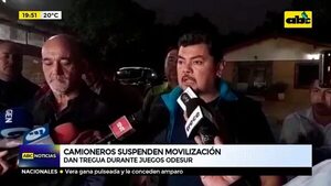Camioneros suspenden movilización - ABC Noticias - ABC Color