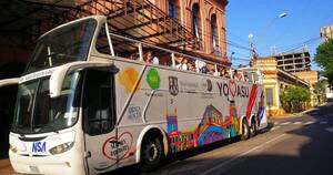 La Nación / Open Bus, un balcón abierto para intimar con Asunción