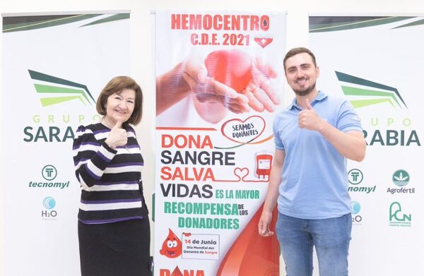 Firman convenio para campaña de donación de sangre