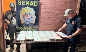 Agentes de la SENAD incautan alijo de cocaína en una vivienda de Concepción – Diario TNPRESS