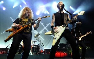 Líder de Megadeth quiere volver a escribir música con James Hetfield de Metallica