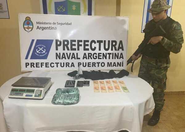  PARAGUAYA DETENIDA EN ARGENTINA CON 2 KILOS DE COCAÍNA 