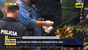 Acciones en torno al incendio en el TSJE - no tiene nombre - ABC Color