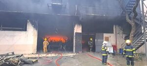 Incendio en TSJE: Fiscalía aún no recuperó el disco duro de circuito cerrado - Ancho Perfil - ABC Color