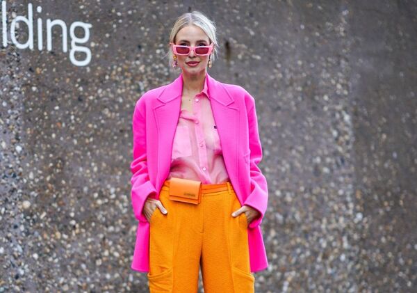Fucsia y naranja: la combinación que marca la primavera