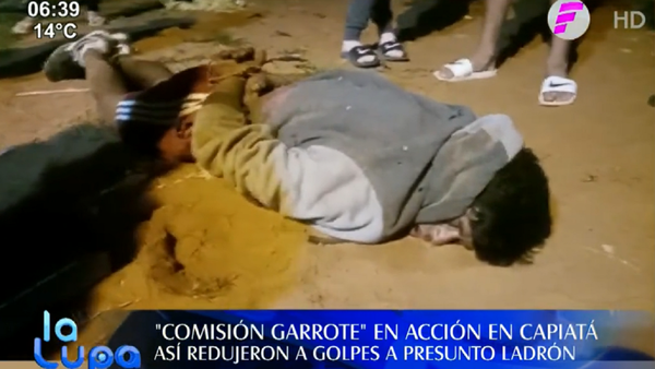 Vecinos reducen a golpes a presunto ladrón en Capiatá