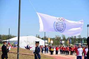 Arrancó el “Sueño de Todos” con el izamiento de las 15 banderas de los países participantes del Odesur   - .::Agencia IP::.