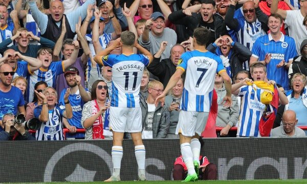 Con Julio Enciso en la banca, el Brighton rescata un empate ante Liverpool