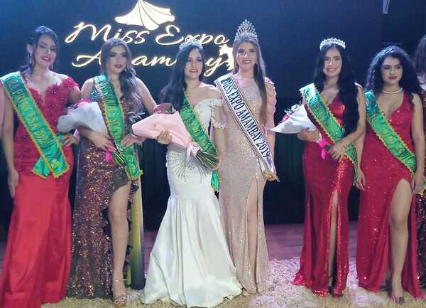 Luz Maldonado es la nueva Miss Expo Amambay 2022